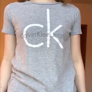Grey Calvin Klein T shirt